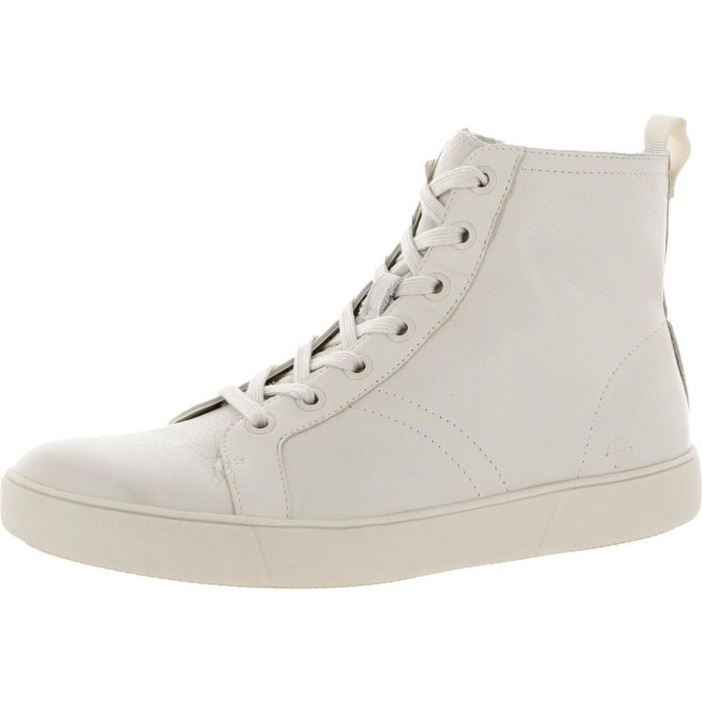 Naturalizer Womens Morrison Hi Ivory Casual and Fashion Sneakers Shoes NWT